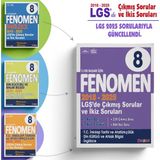 Fenomen Yayıncılık Fenomen 8. Sınıf Çıkmış Sorular ve Ikiz Sorular Inkılap Tarihi+Din Kültürü+Ingilizce (2018-2025)