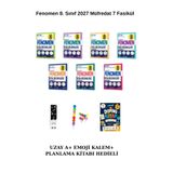 Fenomen Yayıncılık Fenomen 8. Sınıf Fen Bilimleri (7 Li) Fasikül Seti (Planlama Kitabı+Emoji K+Uzay A)2027 Müfredat Yeni Ürün