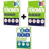 Fenomen Yayıncılık Fenomen 8. Sınıf Fen Bilimleri Soru Bankaları Seti ( A - B - Kök)