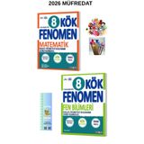 Fenomen Yayıncılık Fenomen 8. Sınıf Kök Matematik -Fen Bilimleri (2 Kitap) (Tırtıl A K+Kalem B)2026