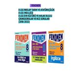 Fenomen Yayıncılık FENOMEN 8.SINIF LGS ÇIKMIŞ SORULAR VE İKİZ SORULAR DİN KÜLTÜRÜ+İNGİLİZCE+İNKİLAP TARİHİ VE ATATÜRK