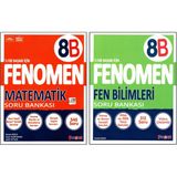 Fenomen Yayıncılık Fenomen 8. Sınıf LGS Matematik (B) + Fen Bilimleri (B) Soru Bankası 2 Kitap