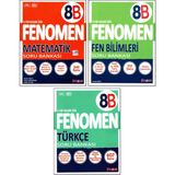 Fenomen Yayıncılık Fenomen 8. Sınıf Lgs Matematik(B)+Fen(B)+Türkçe(B) Soru Bankası 3 Kitap