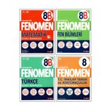 Fenomen Yayıncılık Fenomen 8. Sınıf Lgs Matematik(B)+Fen(B)+Türkçe(B)+İnkılap Tar.soru Bankası 4 Kitap