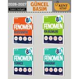 Fenomen Yayıncılık Fenomen 8. Sınıf Lgs Soru Bankası Seti (Matematik - Fen - Türkçe - Paragraf) 2026-2027 Müfredatına Uygun Kurmay Yayınları Yeni Nesil
