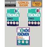 Fenomen Yayıncılık Fenomen 8. Sınıf Lgs Türkçe A Serisi, B Serisi ve Kök Serisi 2026-2027 Müfredatına Uygun Kurmay Yayınları 3'lü Türkçe Soru Bankası Seti - 654485984651