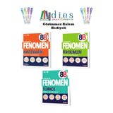 Fenomen Yayıncılık Fenomen 8. Sınıf Matematik-Fen Bil.-Türkçe Soru Bankaları (B Set) ( 3 Kitap )