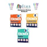 Fenomen Yayıncılık Fenomen 8. Sınıf Matematik-Türkçe-İnkılap Tar. Soru Bankaları (A SET) ( 3 Kitap )