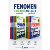 Fenomen Yayıncılık Fenomen 8.Sınıf Matematik ve Fen Bilimleri Fasikül Seti 13'lü 6 Matematik + 7 Fen FAS (GÜNCEL BASIM)