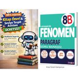Fenomen Yayıncılık Fenomen 8. Sınıf Paragraf B Soru Bankası + 199 Tl Seviye Tespit ve Kitap Öneri Asistanı Hediye (Yeni Baskı)