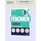Fenomen Yayıncılık Fenomen 8. Sınıf Türkçe (A) Soru Bankası 250 Sayfa Ciltli Tekil Ürün Güncel Müfredat
