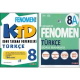 Fenomen Yayıncılık Fenomen 8. Sınıf Türkçe Ktd+8A Türkçe (2 Kitap) 202500472