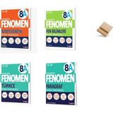 Fenomen Yayıncılık Fenomen Lgs 8. Sınıf 2027 A Serisi Matematik Fen Türkçe ve Paragraf 4lü Set Soru Bankası + Telefon Standı