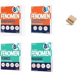 Fenomen Yayıncılık Fenomen Lgs 8. Sınıf 2027 A Serisi Matematik Geometri Türkçe ve Paragraf Soru Bankası 4lü Set + Telefon Standı