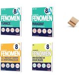 Fenomen Yayıncılık Fenomen Lgs 8. Sınıf 2027 A Serisi Türkçe Paragraf Inkılap ve Din 4lü Set Soru Bankası + Telefon Standı