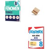 Fenomen Yayıncılık Fenomen Lgs 8. Sınıf 2027 A Serisi Türkçe ve Her Güne Bir Paragraf Soru Bankası + Telefon Standı