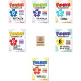 Fenomen Yayıncılık Fenomen Lgs 8. Sınıf Matematik Fen Türkçe Inkılap Din ve Ingilizce 6lı Deneme Seti + Telefon Standı