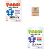 Fenomen Yayıncılık Fenomen Lgs 8. Sınıf Matematik ve Fen Bilimleri Denemeleri + Telefon Standı