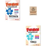 Fenomen Yayıncılık Fenomen Lgs 8. Sınıf Matematik ve Türkçe Denemeleri + Telefon Standı