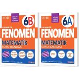 Fenomen Yayıncılık Fenomen Okul 2027 6. Sınıf Matematik A + B Serisi Soru Bankası Seti 2 Kitap Maarif Model