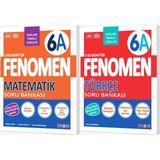 Fenomen Yayıncılık Fenomen Okul 2027 6. Sınıf Matematik + Türkçe A Serisi Soru Bankası Seti 2 Kitap Maarif Model
