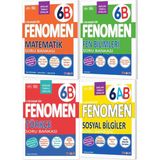 Fenomen Yayıncılık Fenomen Okul 2027 6. Sınıf Matematik + Türkçe + Fen Bilimleri + Sosyal Bilgiler Soru Bankası Seti 4 Kitap Maarif Model