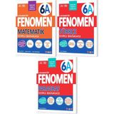 Fenomen Yayıncılık Fenomen Okul 2027 6. Sınıf Matematik + Türkçe + Paragraf A Serisi Soru Bankası Seti 3 Kitap Maarif Model