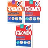 Fenomen Yayıncılık Fenomen Okul 2027 6. Sınıf Matematik + Türkçe + Paragraf B Serisi Soru Bankası Seti 3 Kitap Maarif Model