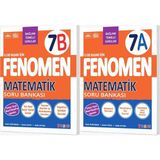 Fenomen Yayıncılık Fenomen Okul 2027 7. Sınıf Matematik A + B Serisi Soru Bankası Seti 2 Kitap Maarif Model