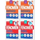 Fenomen Yayıncılık Fenomen Okul 2027 7. Sınıf Matematik + Türkçe A + B Serisi Soru Bankası Seti 4 Kitap Maarif Model