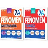 Fenomen Yayıncılık Fenomen Okul 2027 7. Sınıf Matematik + Türkçe A Serisi Soru Bankası Seti 2 Kitap Maarif Model