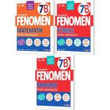Fenomen Yayıncılık Fenomen Okul 2027 7. Sınıf Matematik + Türkçe + Paragraf B Serisi Soru Bankası Seti 3 Kitap Maarif Model