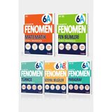 Fenomen Yayıncılık Fenomen Yayınları 6. Sınıf 5'li A Set Matematik Fen Bilimleri Türkçe Sosyal Bilgiler Paragraf Sınav Bilgisi
