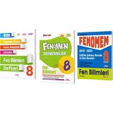 Fenomen Yayıncılık Fenomen Yayınları 8. Sınıf Fen Bilimleri Fenomen Denemeler - LGS Fen Bilimleri Çıkmış Sorular - Orjin Kazanım Odaklı Konu Anlatımlı Etkinlikli Fen Bilimleri Defteri 3'lü Set