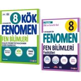 Fenomen Yayıncılık Fenomen Yayınları 8. Sınıf Kök Fen Bilimleri Soru Bankası - Fen Bilimleri 2. Fasikül 2'li Set