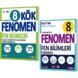 Fenomen Yayıncılık Fenomen Yayınları 8. Sınıf Kök Fen Bilimleri Soru Bankası - Fen Bilimleri 4. Fasikül 2'li Set