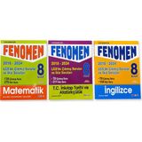 Fenomen Yayıncılık Fenomen Yayınları 8. Sınıf Lgs Çıkmış Sorular ve Ikiz Sorular Seti | Matematik + T.c. Inkılap Tarihi ve Atatürkçülük + Ingilizce | Video Çözümlü