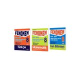Fenomen Yayıncılık FENOMEN YAYINLARI 8. SINIF LGS Türkçe + Matematik + Fen Bilimleri Çıkmış Sorular Ve İkiz Soruları (2