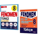 Fenomen Yayıncılık Fenomen Yayınları 8. Sınıf Türkçe Fasikül Seti (1-2-3-4-5-6-7-8. Sayılar) + Çıkmış Sorular ve Ikiz Soruları