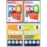 Fenomen Yayıncılık Fenomen+Kurmay Kkd 8. Sınıf Inkılap+Din K. (4 Kitap)
