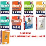 Fenomen Yayıncılık Lgs 8.sınıf 2027 Müfredat B Serisi Soru Bankası Set Fenomen - 4545455641511555