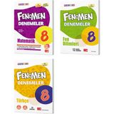 Fenomen Yayıncılık LGS 8. Sınıf Fenomen Denemeler 3lü Set