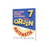 Fenomen Yayıncılık Orjin 7. Sınıf Matematik Konu Özetli Soru Bankası