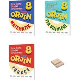 Fenomen Yayıncılık Orjin LGS 8. Sınıf Matematik - Fen Bilimleri ve Türkçe Etkinlikli Konu Özetli 3'lü Soru Bankası - Telefon Tutucu