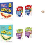 Fenomen Yayıncılık Orjin LGS 8. Sınıf Matematik ve Fen Bilimleri Konu Özetli 1 ve 2. Dönem 6'lı Set Soru Bankası - Telefon Tutucu
