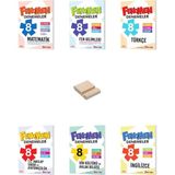 Fenomen Yayıncılık (Sınıf: 8) Lgs Matematik Fen Türkçe İnkılap Din ve İngilizce Branş Denemeleri 6lı Set (Telefon Tutucu)