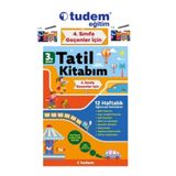 Fenomen Yayıncılık Tudem Yayınları 3.Sınıf Tatil Kitabım(4.Sınıfa Geçenler İçin)12 Haftalık Etkinlik Tatil Kitabı+Kalem