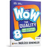 Fenomen Yayıncılık Wow 8. Sınıf Lgs English The Quality 40 Deneme