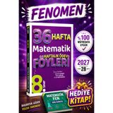 Fenomen Yayıncılık Yargı Ders arkadaşım 8 sınıf matematik 36 haftalık ödev föyleri