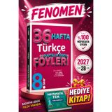 Fenomen Yayıncılık Yargı Ders arkadaşım 8 sınıf Türkçe 36 haftalık ödev föyleri